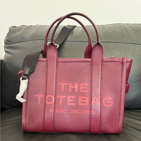 Medium red leather mark Jacob’s tote